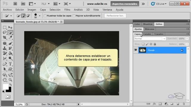 Curso de Photoshop CS5. Ejercicio 15. Modificación de niveles. смотреть онлайн