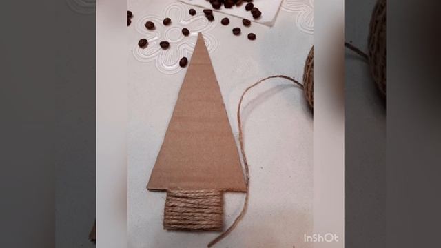 Мастер-класс "Елочка из кофейных зерен" смотреть онлайн