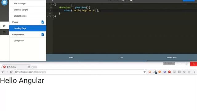 Angular 2 HTML Editor смотреть онлайн