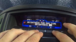 Mitsubishi pajero 4 Бортовой компьютер  (как настроить часы)