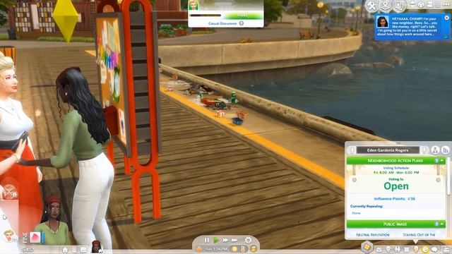 WELCOME TO PORT PROMISE // The Sims 4 Eco Lifestyle | Part 1 смотреть онлайн