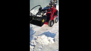 💖 Красный в деле...) #погрузчик #минипогрузчик #завод