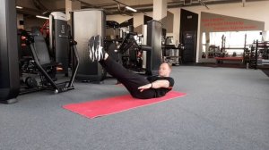 Лодочка // Упражнение на пресс в статике