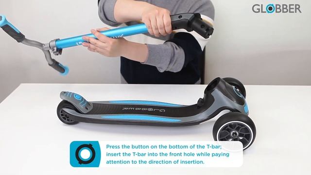 How to assemble Globber ULTIMUM 3-wheel scooters смотреть онлайн