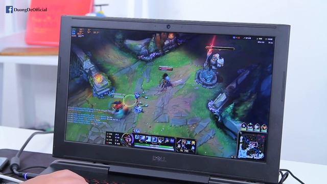 Dùng laptop Dell Inspiron 7577 chơi game LIÊN MINH HUYỀN THOẠI thích thật смотреть онлайн