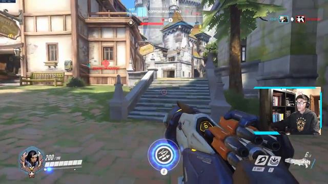 Overwatch Ana game1 смотреть онлайн
