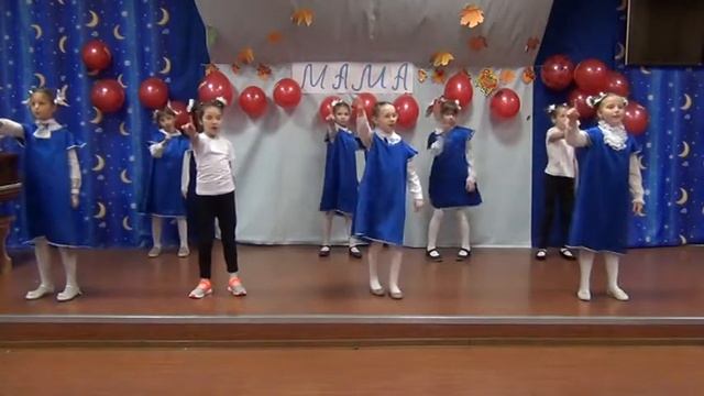 С Днем Матери!-Танец-поздравление 3-го класса. смотреть онлайн