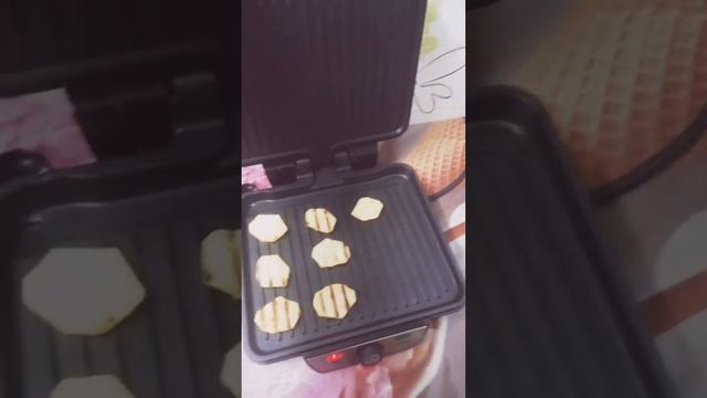 Запекаем картофель на электрогриле. Обзор электрогриля kitfort kt-1626 смотреть онлайн