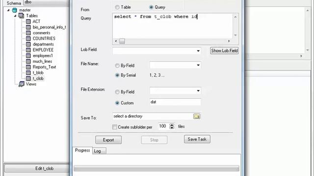 Batch export SQL Server CLOB [(N)TEXT, (N)VARCHAR(MAX)] data from query results to files смотреть онлайн