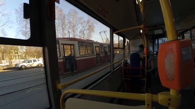 Автобус "4630 по 94, или как оторваться от 57" в СПб 12-**: ЛиАЗ-5292.67 4630 (ПА) по №94 (18.03.22 смотреть онлайн