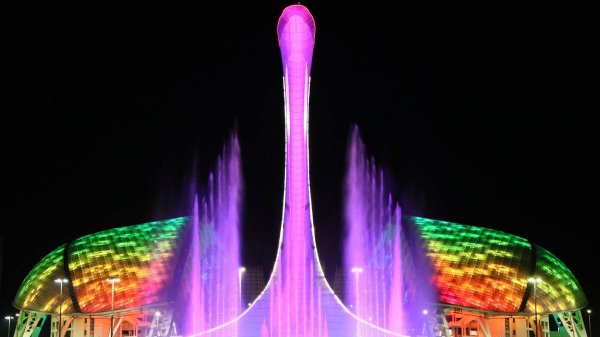 ПОЮЩИЕ ФОНТАНЫ. Сочи