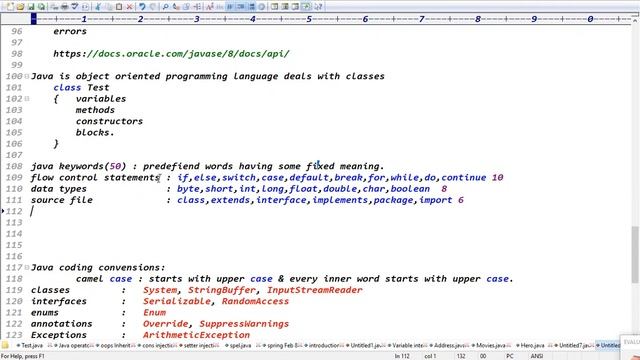 CORE JAVA tutorials || Demo - 4 || by Mr. Ratan On 10-02-2022 @6:30PM IST смотреть онлайн