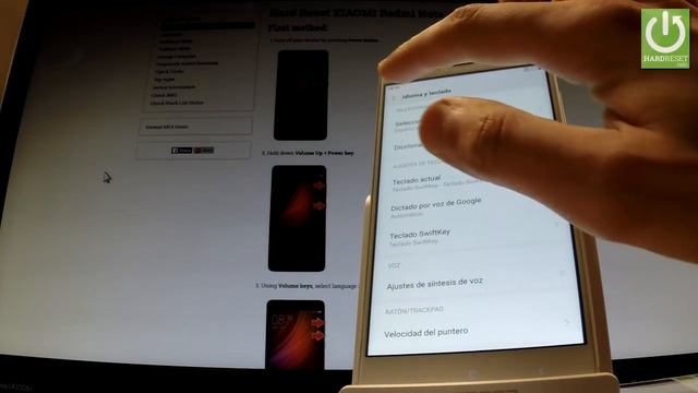 How to Change Language in XIAOMI Redmi Note 4 - Language Settings смотреть онлайн