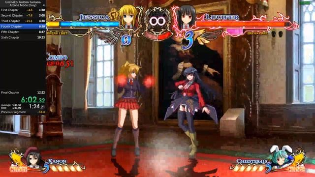 Umineko: Golden Fantasia Arcade Mode (Easy) - 11:00 смотреть онлайн
