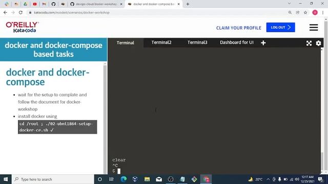 NCD1221H019 UMESH Docker task смотреть онлайн