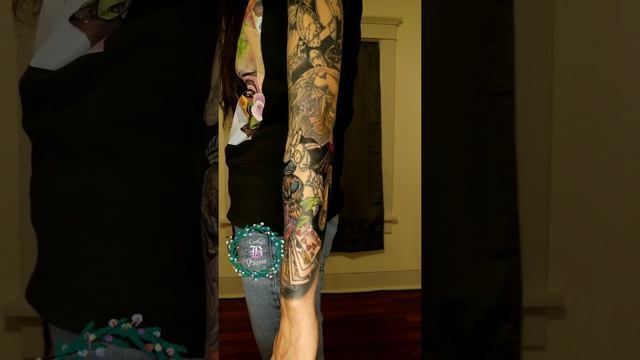 #tattoo Alice in Wonderland Sleeve (color sitting #3) смотреть онлайн