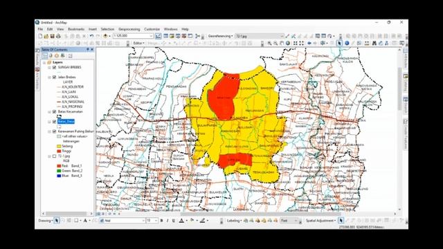 Tutorial Digitasi Peta Jpeg Pdf ke Shp смотреть онлайн