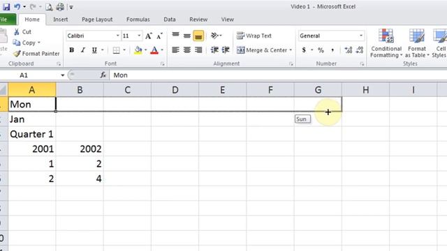 Hindi Microsoft Excel 2007/2010/2013 pt 2 смотреть онлайн
