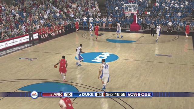 #4 Arkansas vs #2 Duke - NCAA Basketball 22 - 2022 NCAA Tournament Elite 8 Game смотреть онлайн