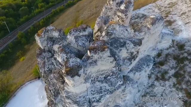 Церковь в скале - Дивногорье, Воронеж - аэросъёмка смотреть онлайн