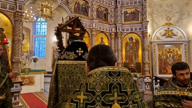 Крестопоклонная неделя. Вынос Креста. Токсово 18.03.2023 смотреть онлайн