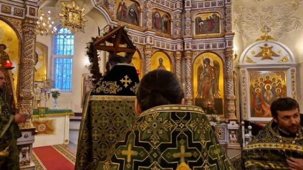 Крестопоклонная неделя. Вынос Креста. Токсово 18.03.2023