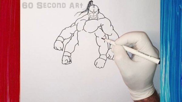 How To Draw Goro | Mortal Kombat