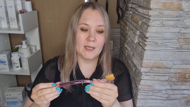 Обзор зубных щёток от Atomy смотреть онлайн