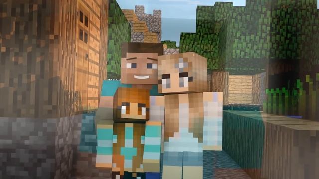 HEROBRINE PLANE ATTACK! [Minecraft Animation] смотреть онлайн