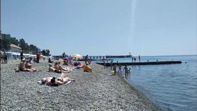 Адлер, погода 28.05.22 море!!!! смотреть онлайн