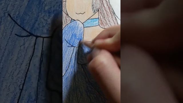 Рисуем девушку аниме с ушками. смотреть онлайн