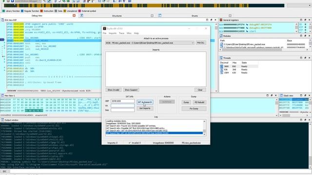 Manual UPX unpacking in Windows 10 смотреть онлайн