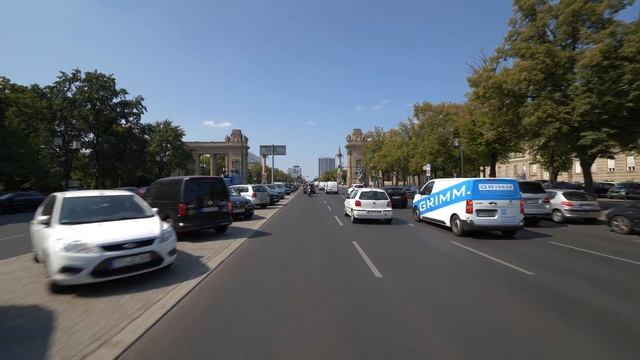Berlin, Germany: Tiergarten, Charlottenburg - Straße des 17. Juni, Ernst-Reuter-Platz - 4K Ultra HD смотреть онлайн
