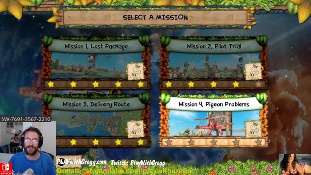 AIR MAIL - award winning flight-adventure game - Nintendo Switch смотреть онлайн