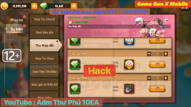 Game Gun X Mobile , Đứa con tội lỗi cày free nạp kc siêu ngon смотреть онлайн