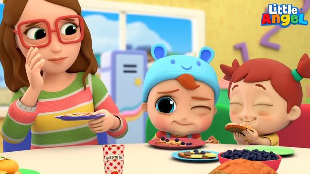 Vegetables Make Us Strong! | Healthy Habits Song | Little Angel Kids Songs