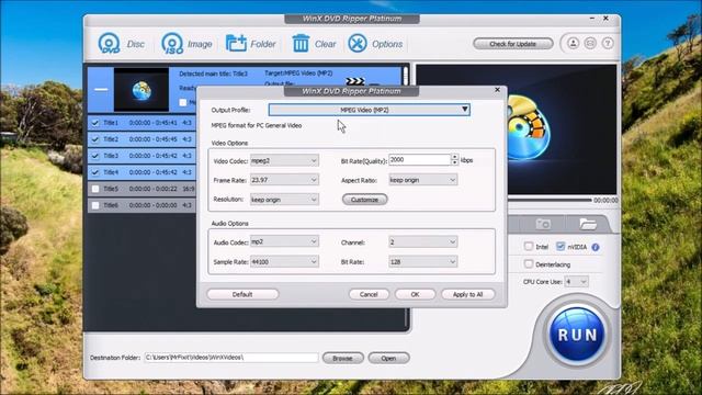 Rip TV DVD Episodes using WinX DVD Ripper Platinum смотреть онлайн