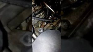 МЛ 164 W 164 om 642 .Замена медной шайбы , и болта , срыв резьбы под форсункой A6420701387.