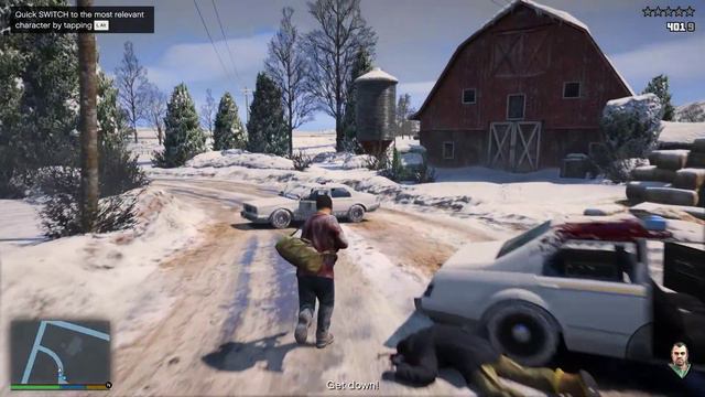 GTA 5 | prologue | İLK GÖREV ULTRA REALİSTİC GRAFİK MODU смотреть онлайн