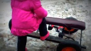 детский электромобиль из шуруповерта Милуоки