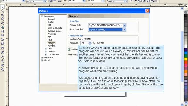 CorelDraw X3 Tutorial Lesson 1.4 смотреть онлайн