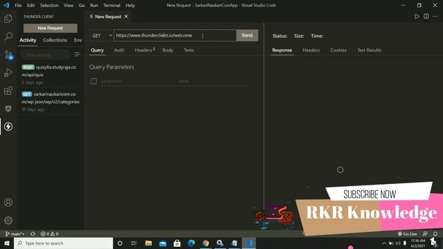 Best VS Code Extension For API Testing | Postman Alternative | In Hindi смотреть онлайн