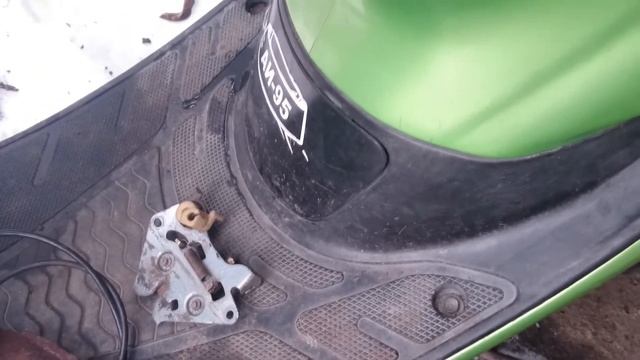 Honda Dio AF-35 ZX коротко о блокировке подножки смотреть онлайн