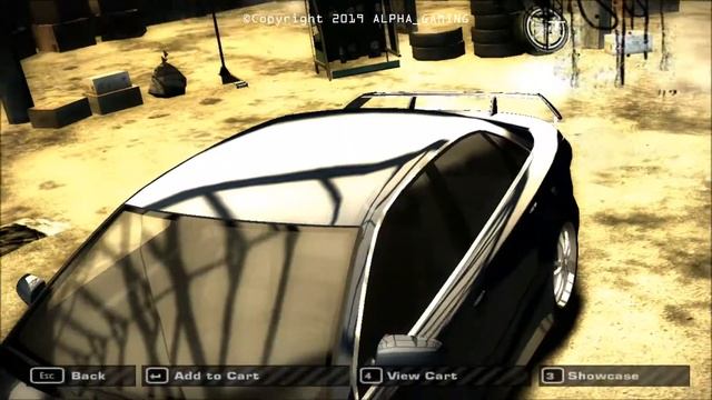 NFS:Most Wanted(2005)Black Edition Audi A4 3.2 FSI Quattro Full Customization