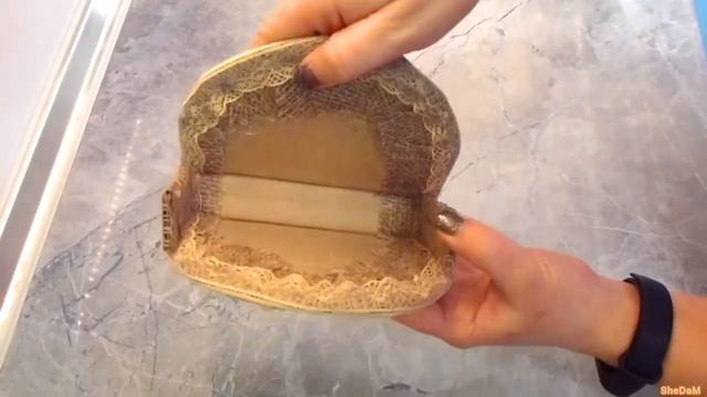 Декор для кухни! Как сделать салфетницу? САЛФЕТНИЦА своими руками! Украшаем стол. смотреть онлайн