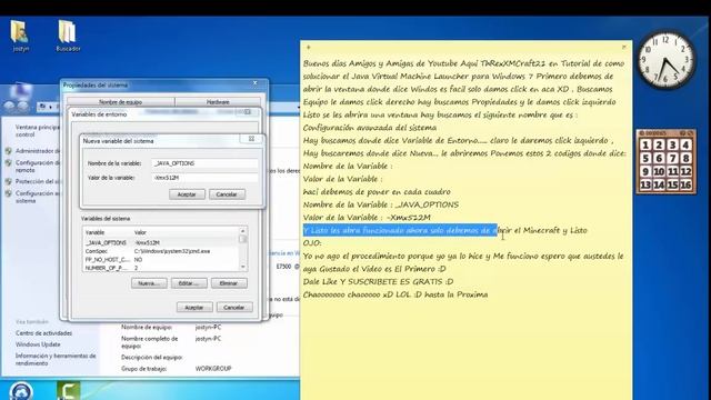 Como solucionar el Error de Java virtual Machine Launcher para windows7 смотреть онлайн