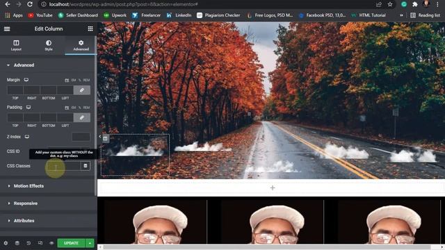 WordPress Elementor Pro Tutorial Cloud Animation Effect using Elementor Rezaul360 смотреть онлайн