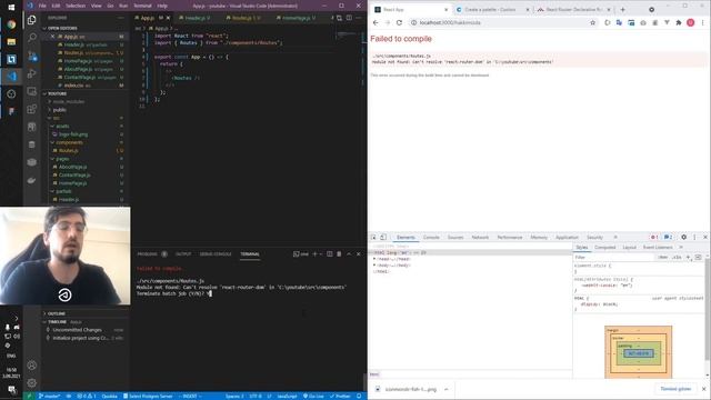 #1 Header yapalım. (react-router-dom) смотреть онлайн