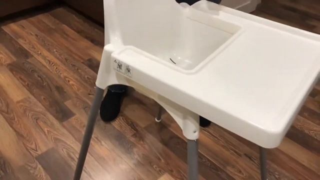 Покупки в IKEA/ Стульчик для кормления IKEA ANTILOP смотреть онлайн