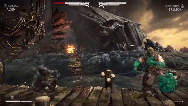 Mortal kombat X 3 single fights as Alien very hard difficulty смотреть онлайн
